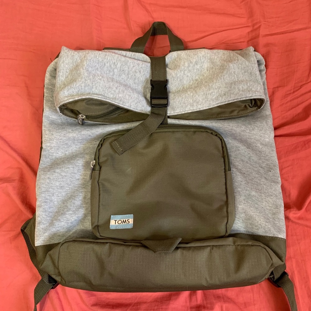 TOMS book bag